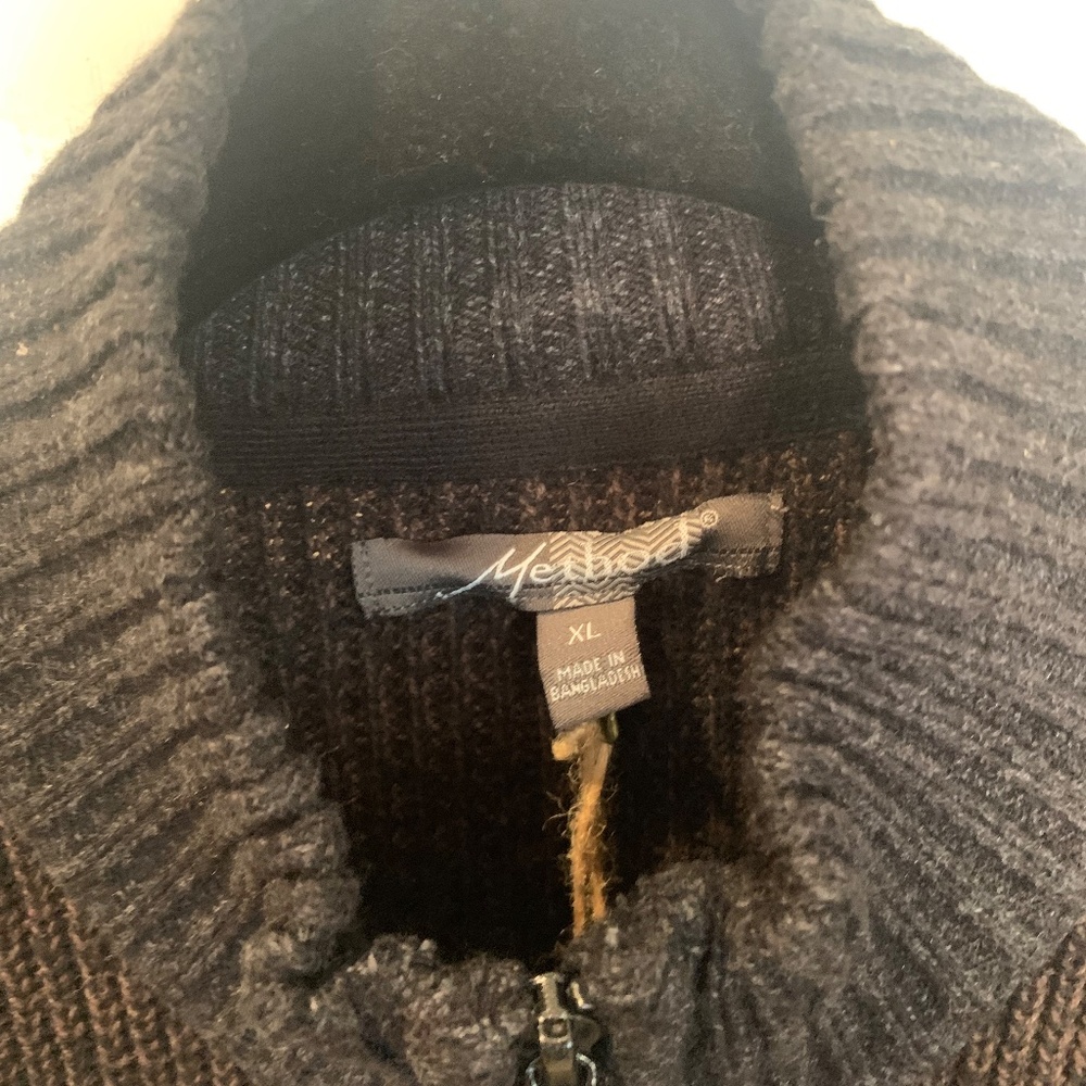 NWT vintage Method sweater‎ XL - Picture 6 of 11